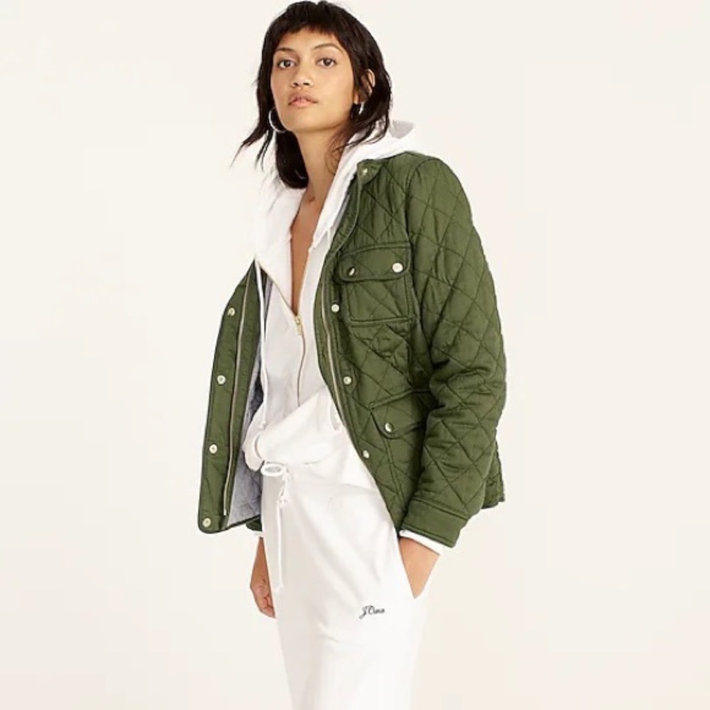 J. Crew Quilted downtown field jacket - Picture 3 of 7